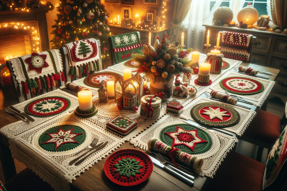 Decoração da Mesa de Natal