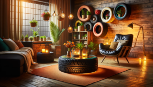 Pneus na Decoração