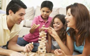 brincadeiras em família