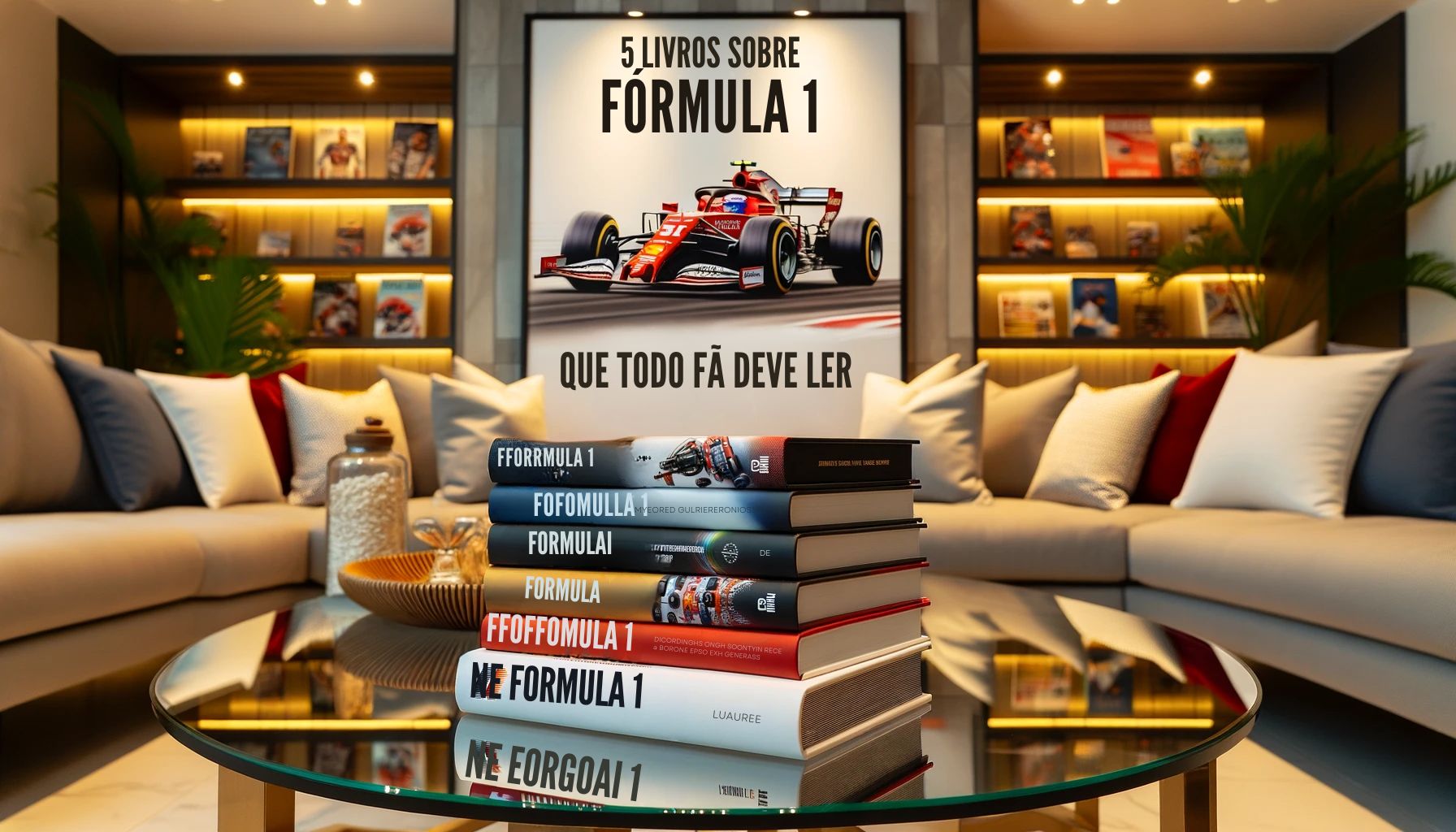 Livros sobre fórmula 1